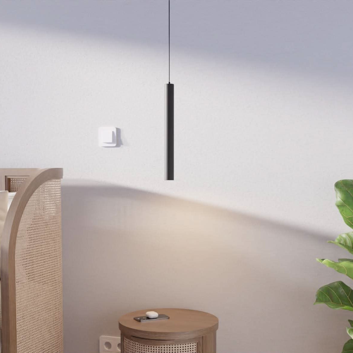 Cylia | Minimalistisk cylinderpendel med justerbar højde