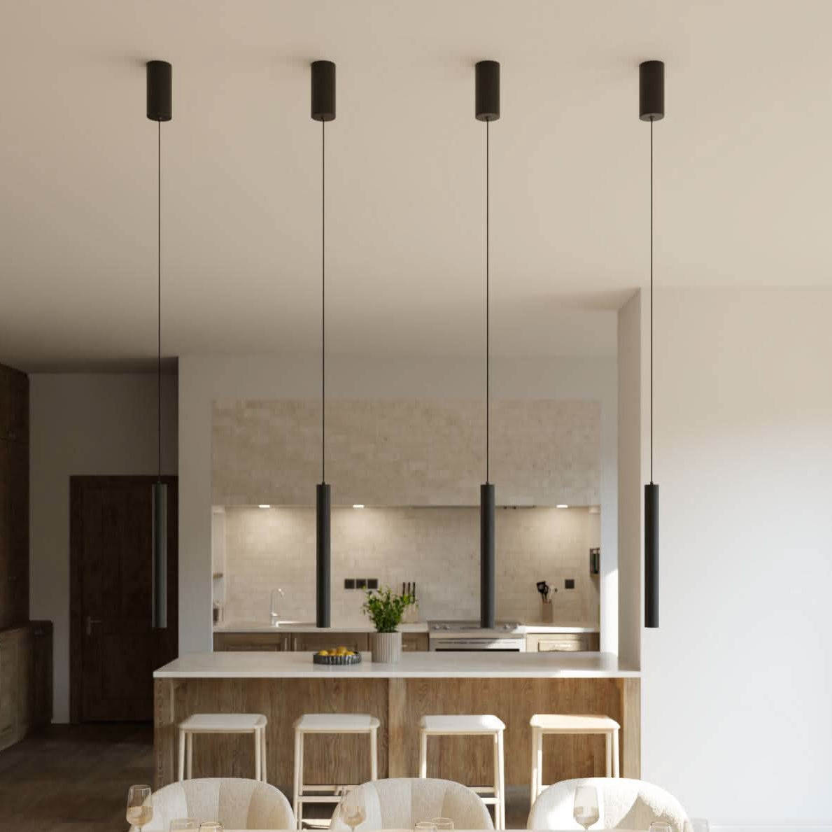 Cylia | Minimalistisk cylinderpendel med justerbar højde