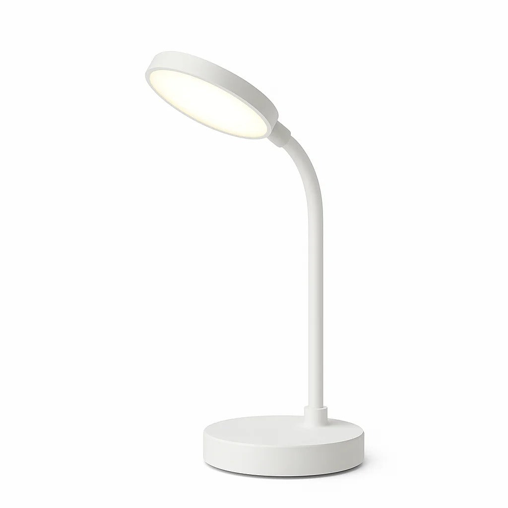 Justerbar svannehals genopladelig touch-kontrol multimode skrivebordslampe
