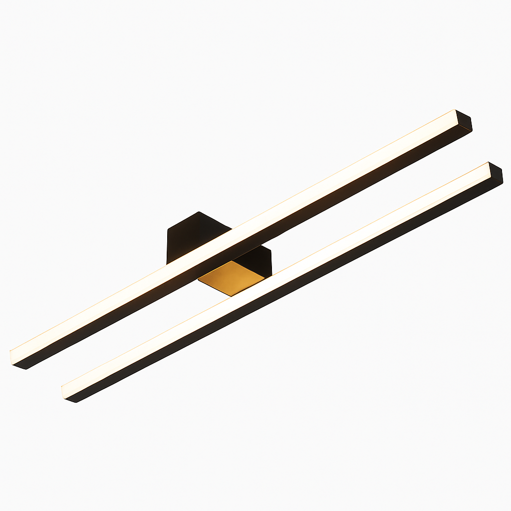 Virelow | Moderne slank industriel lineær stang loftlampe armatur