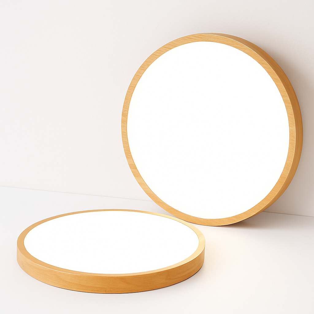 Verlumar | Moderne ultratynd rund LED træloftslampe