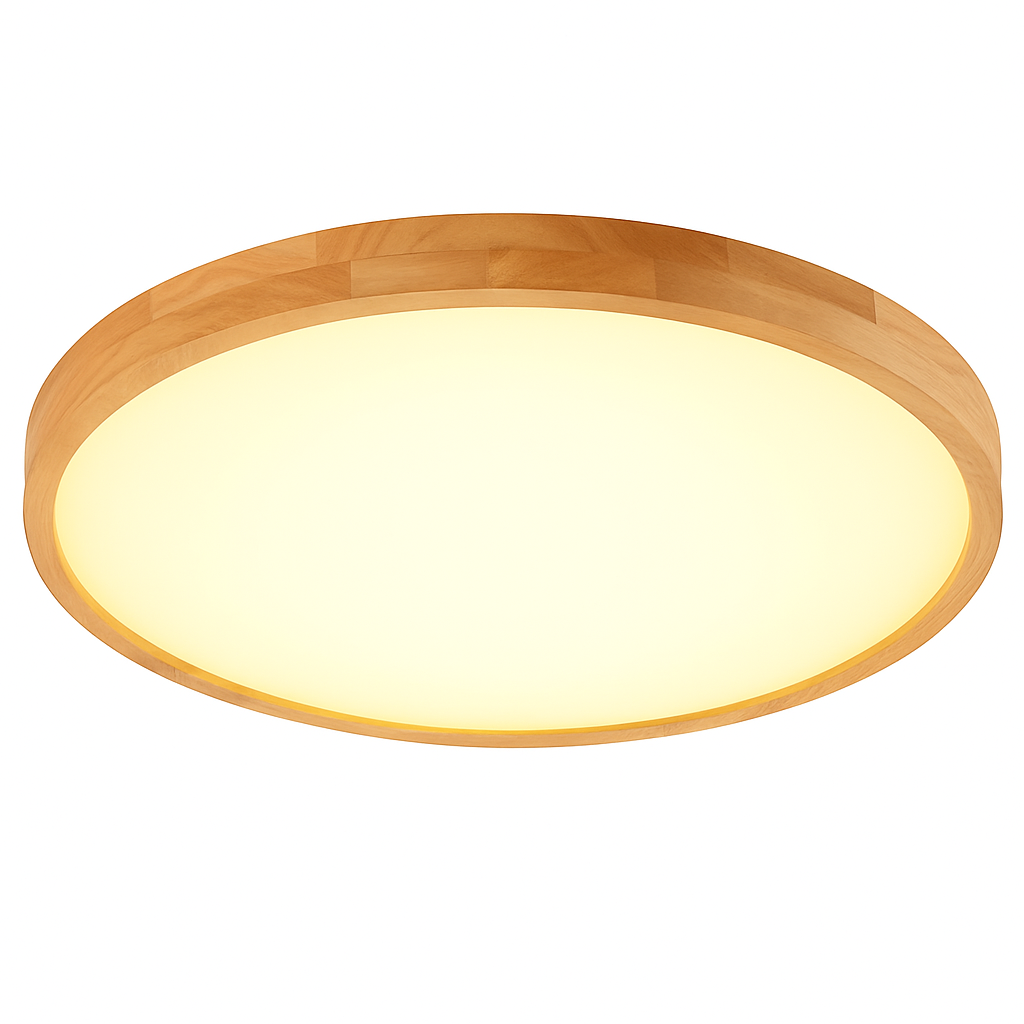 Verlumar | Moderne ultratynd rund LED træloftslampe