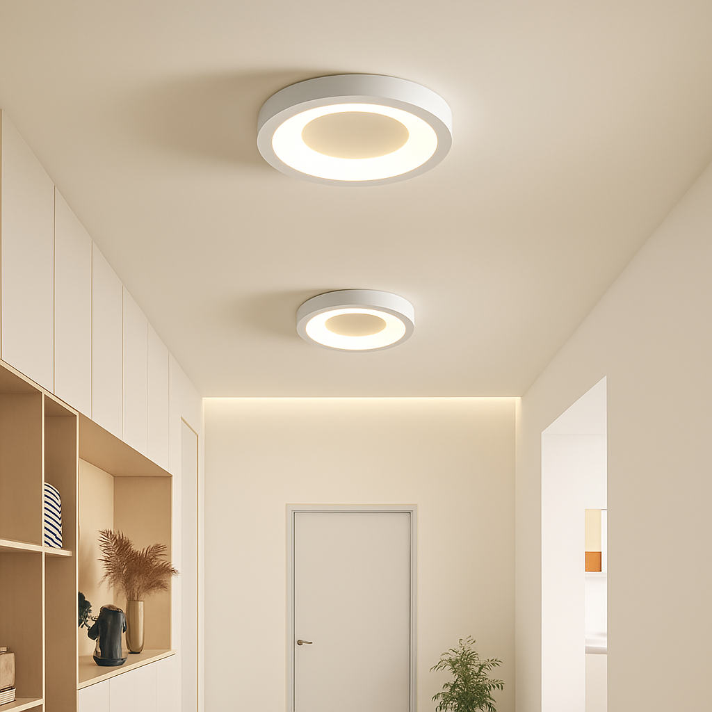 Velsmondi | Minimalistisk arkitektonisk cirkulær akryl loftslampe