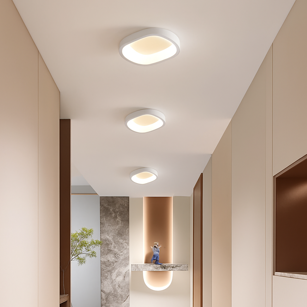 Velsmondi | Minimalistisk arkitektonisk cirkulær akryl loftslampe