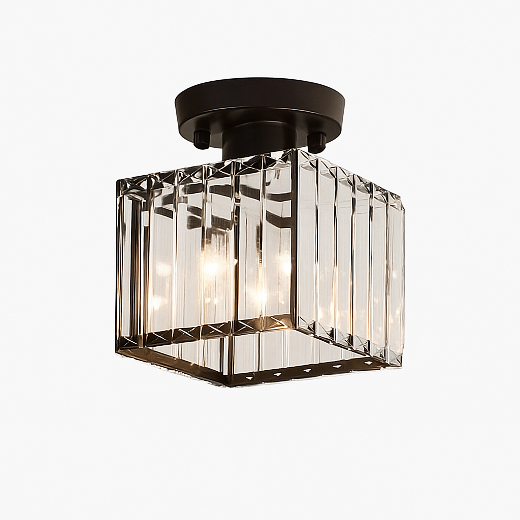 Velvique | Geometrisk krystalglas indbygningsloftlampe