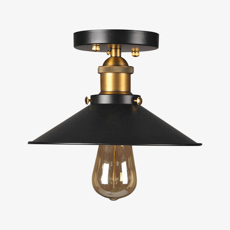 Krestlow | Vintage hvælvet ramme rustik retro loftslampe