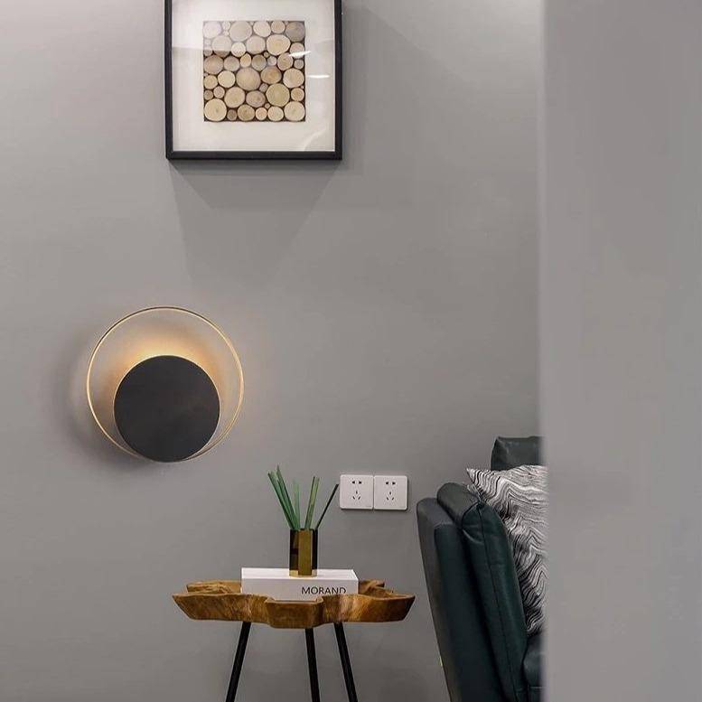 Galathore | Minimalistisk himmelsk ring silhuet væglampe