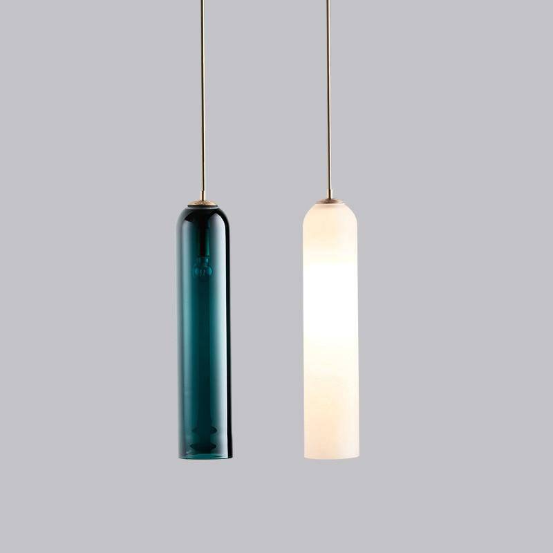 Kylosand | Flydende kunstnerisk glas sten pendellampe