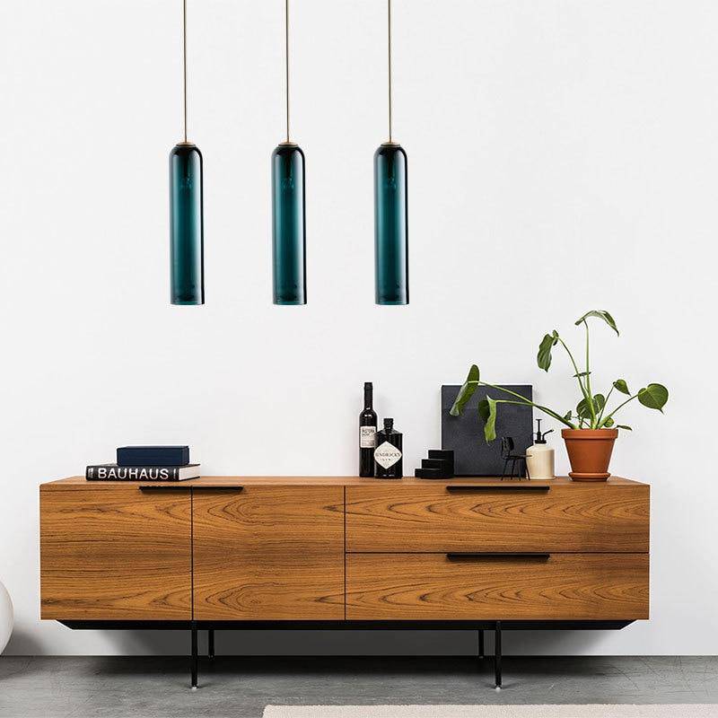 Kylosand | Flydende kunstnerisk glas sten pendellampe