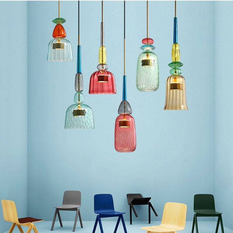 Zynthera | Moderne nordisk glas LED pendellampe