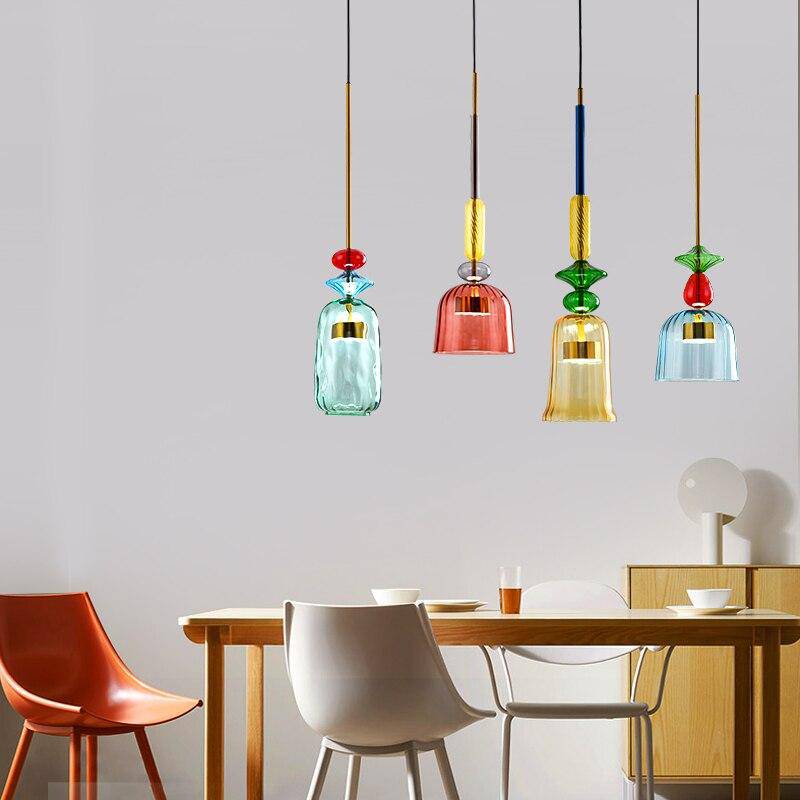 Zynthera | Moderne nordisk glas LED pendellampe