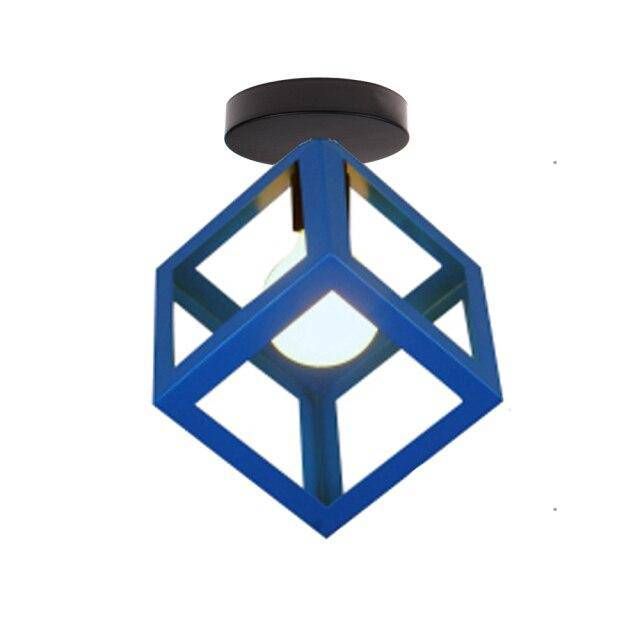 Zorquence | Geometrisk Bur Industriel Indbygningsloftlampe
