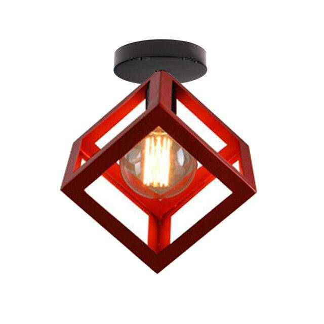 Zorquence | Geometrisk Bur Industriel Indbygningsloftlampe