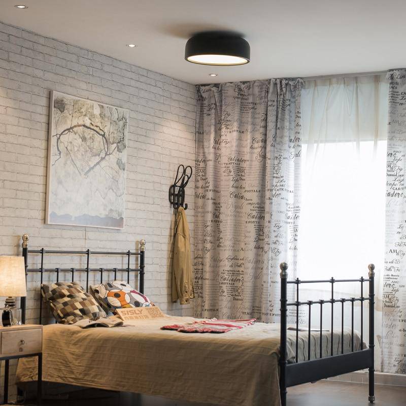 Bryntelo | Minimalistisk geometrisk glat kuppel loftslampe med indbygget montering
