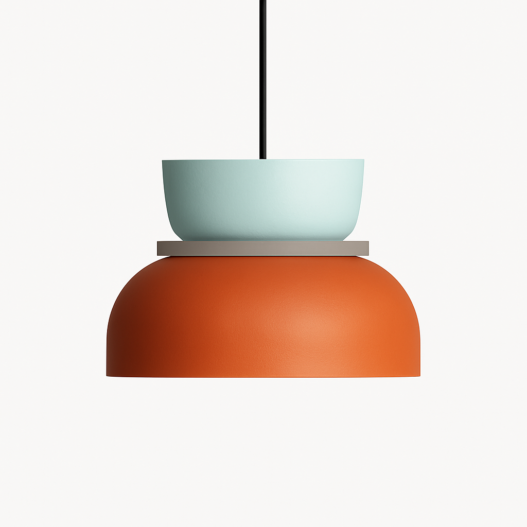 Velryth | Moderne nordisk geometrisk metalpendellampe