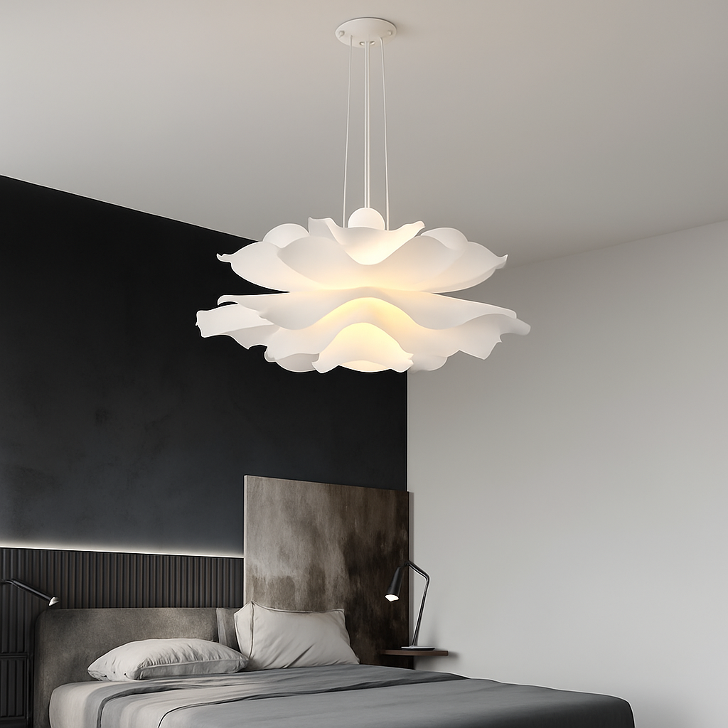 Belvondo | Minimalistisk blomsterform lagdelt pendellampe