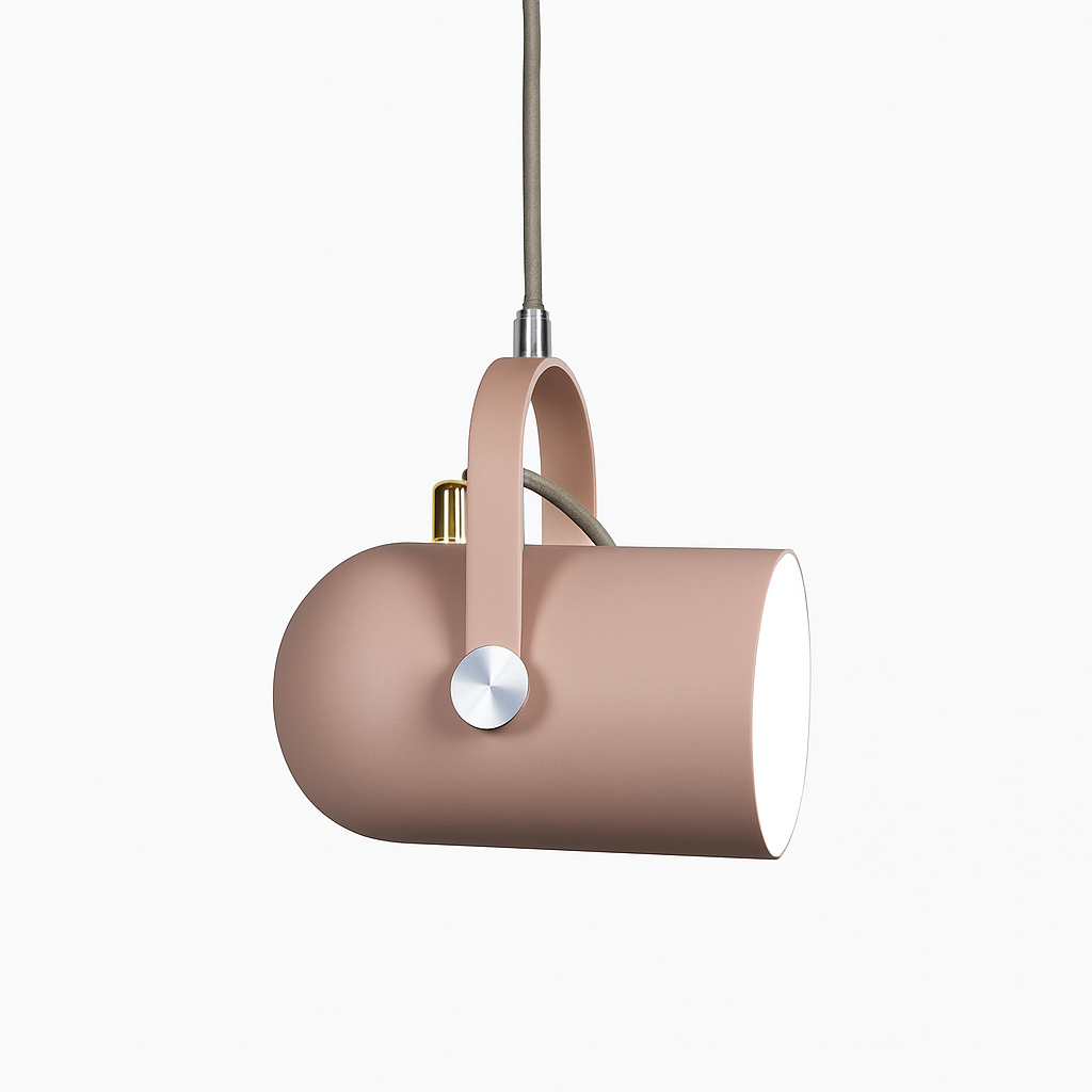 Velvion | Minimalistisk aluminium cylinder pendel loftlampe