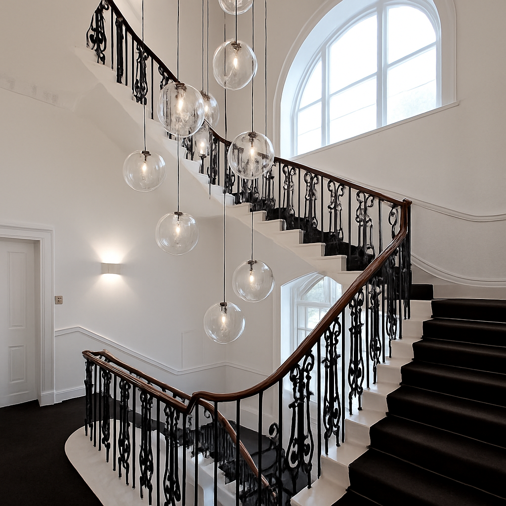 Virellian | Moderne glasglobus LED pendellampe kugle