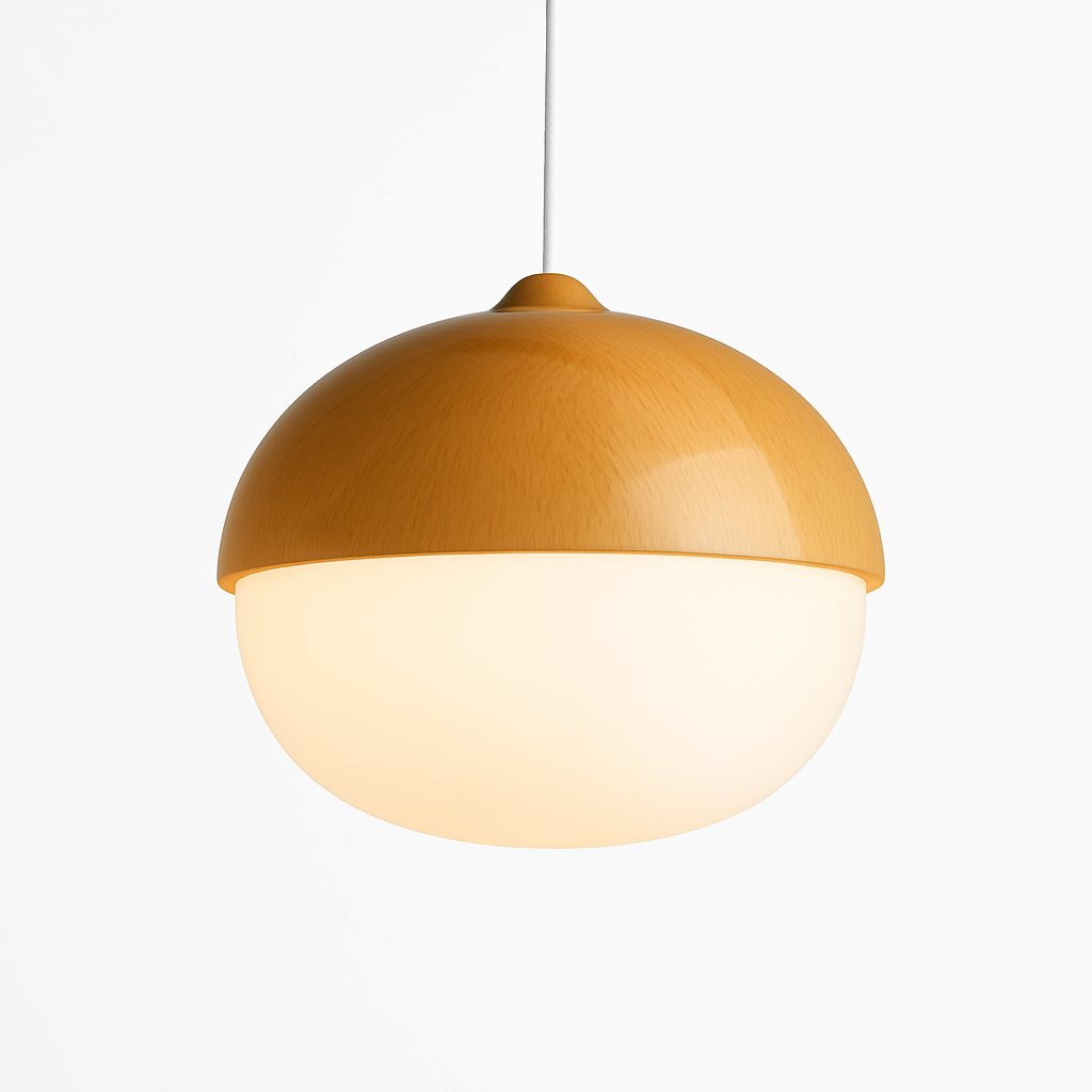 Krismont | Moderne skulpturel oval silhuet industriel pendel