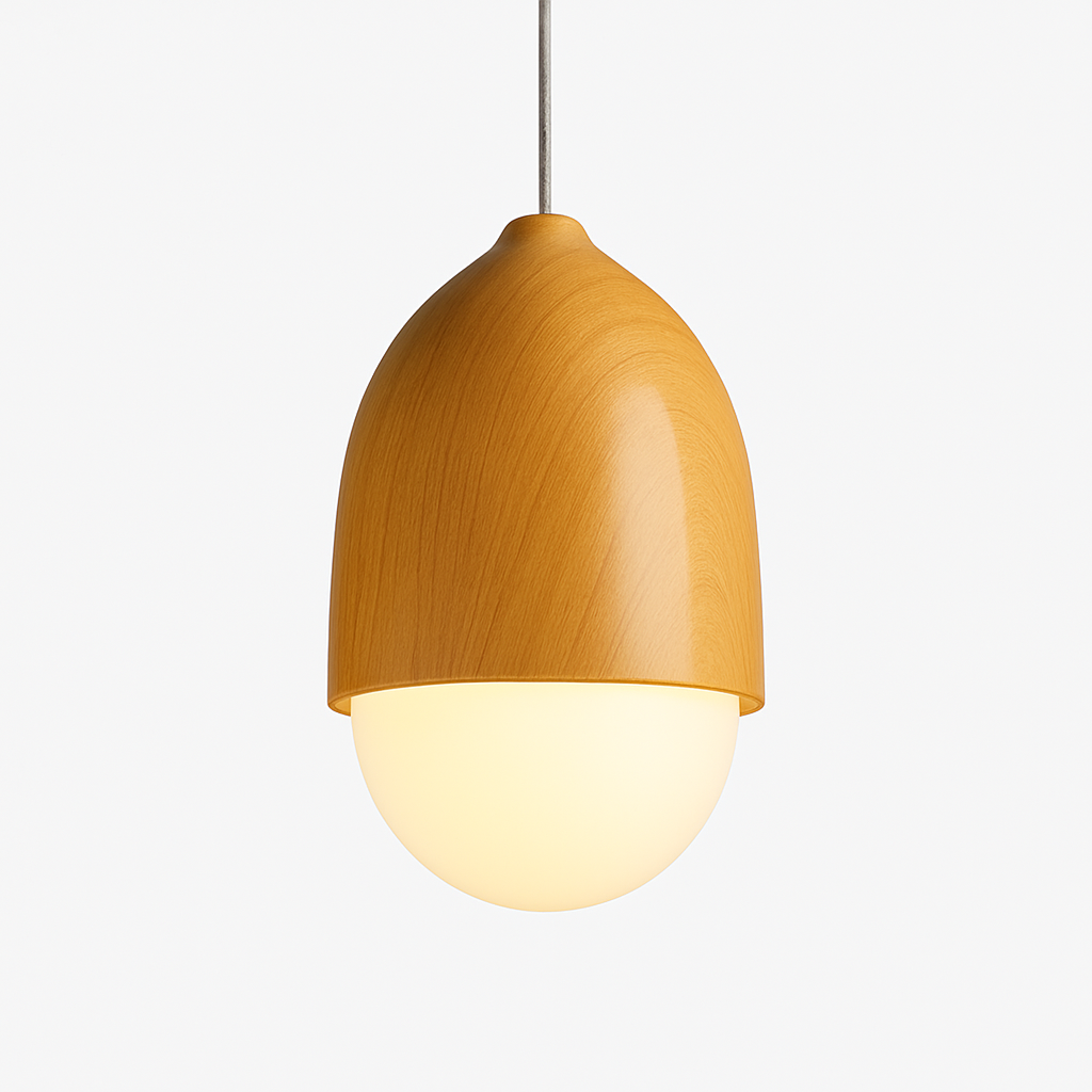 Krismont | Moderne skulpturel oval silhuet industriel pendel