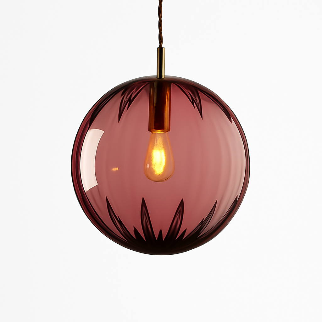 Valdory | Moderne tonet glas kuglependel