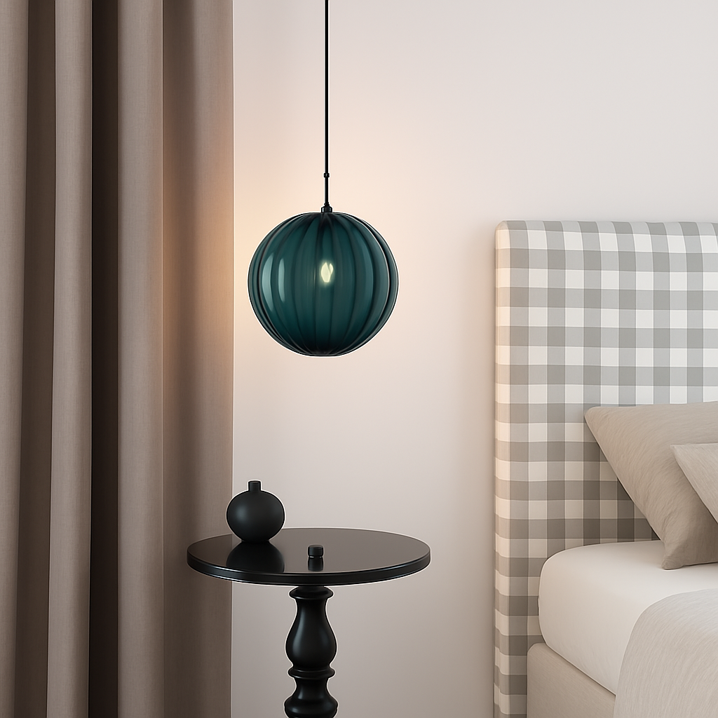 Valdory | Moderne tonet glas kuglependel
