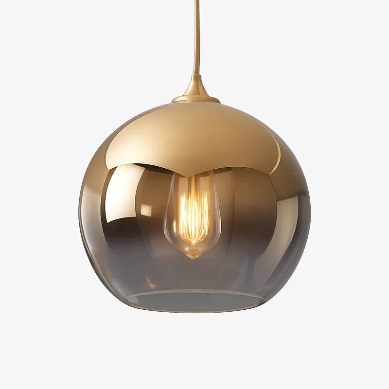 Virelio | Moderne glas kugle sfære pendel loftlampe armatur
