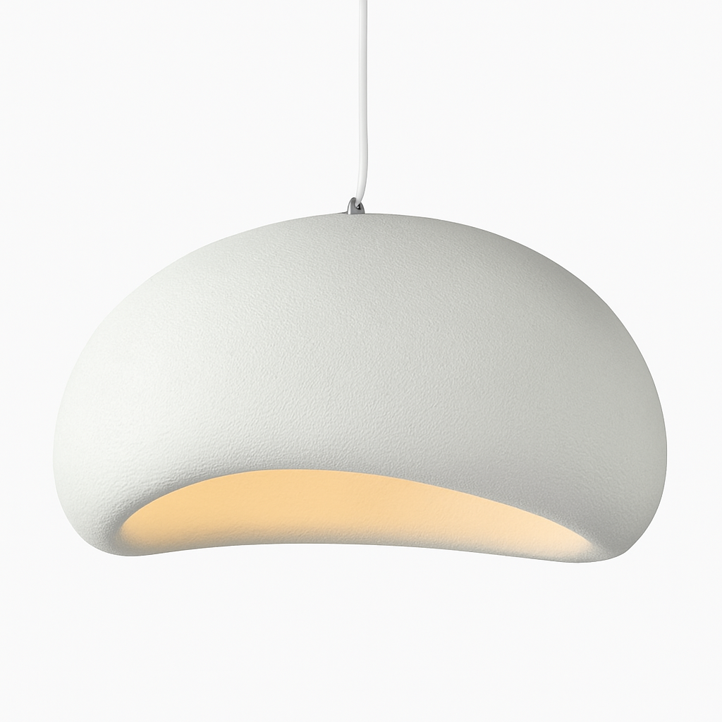 Vedrixle | Moderne skulpturel minimalistisk buet polymer pendellampe