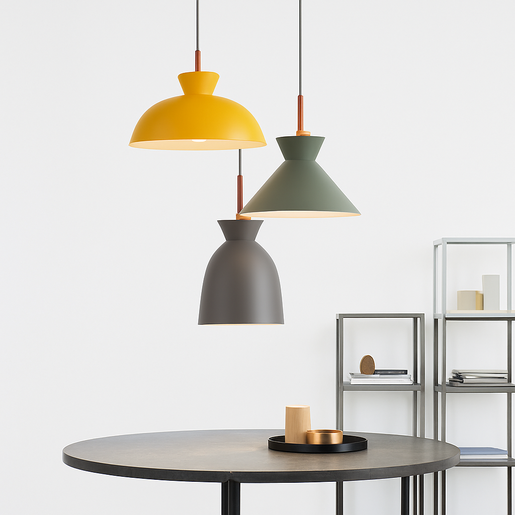 Vantorley | Kunstnerisk profil industriel pendellampe