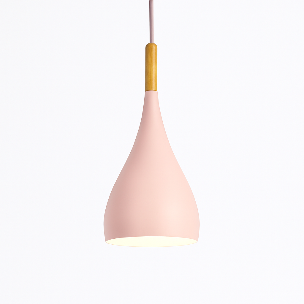 Velrion | Nordisk metal- og træ LED pendel loftslampe