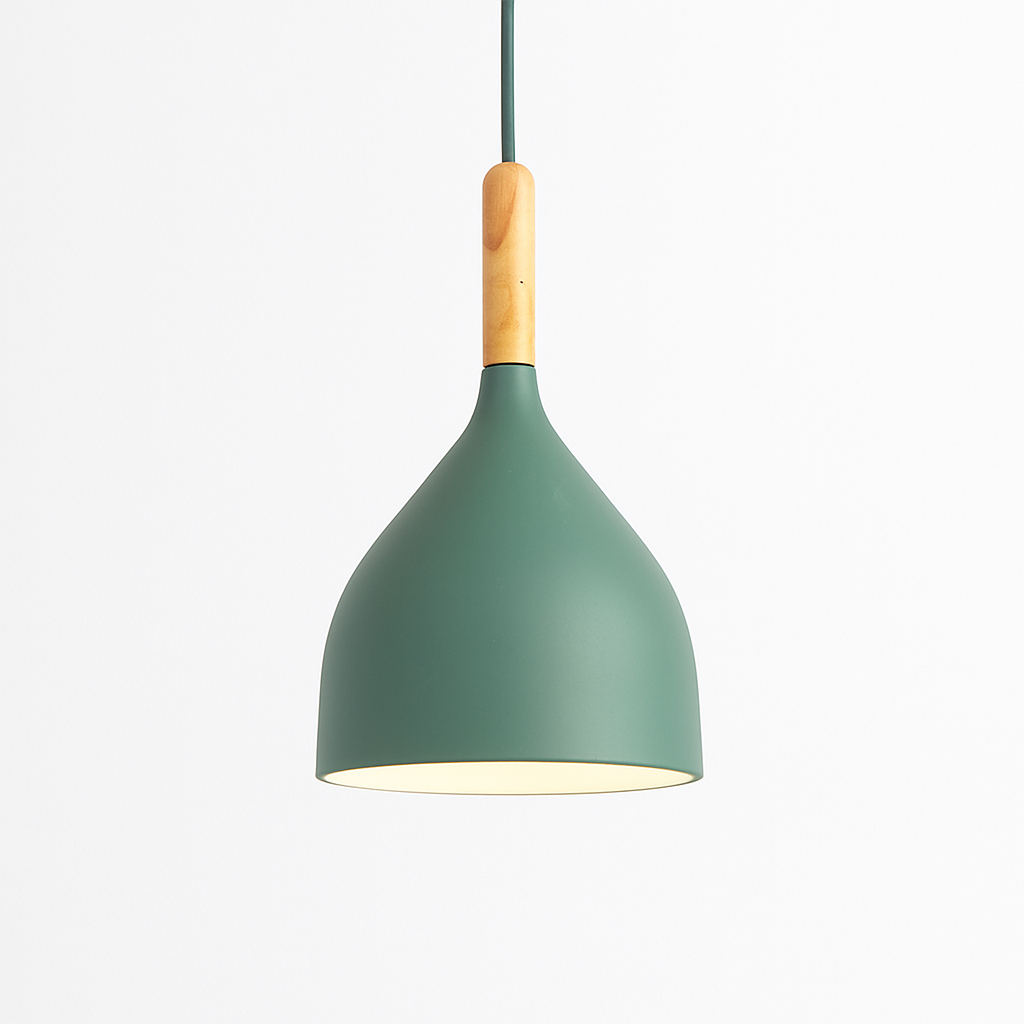 Velrion | Nordisk metal- og træ LED pendel loftslampe