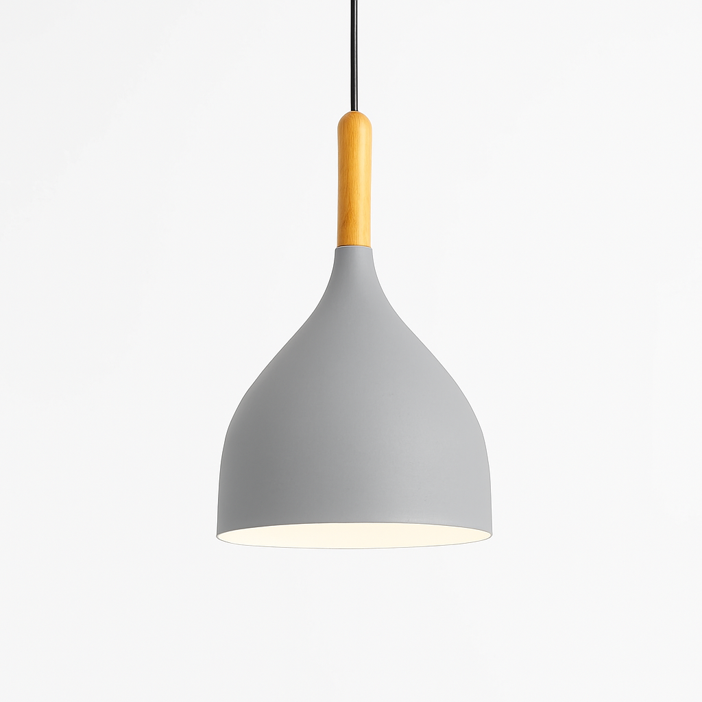 Velrion | Nordisk metal- og træ LED pendel loftslampe