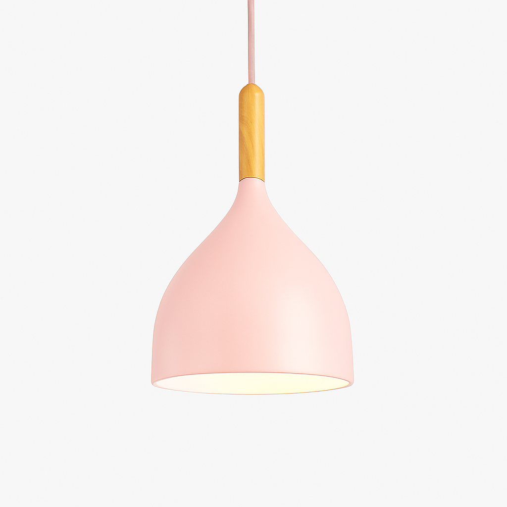 Velrion | Nordisk metal- og træ LED pendel loftslampe