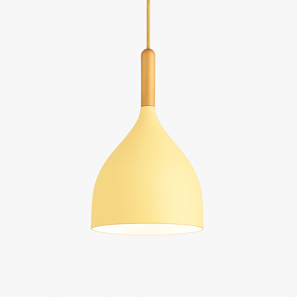 Velrion | Nordisk metal- og træ LED pendel loftslampe