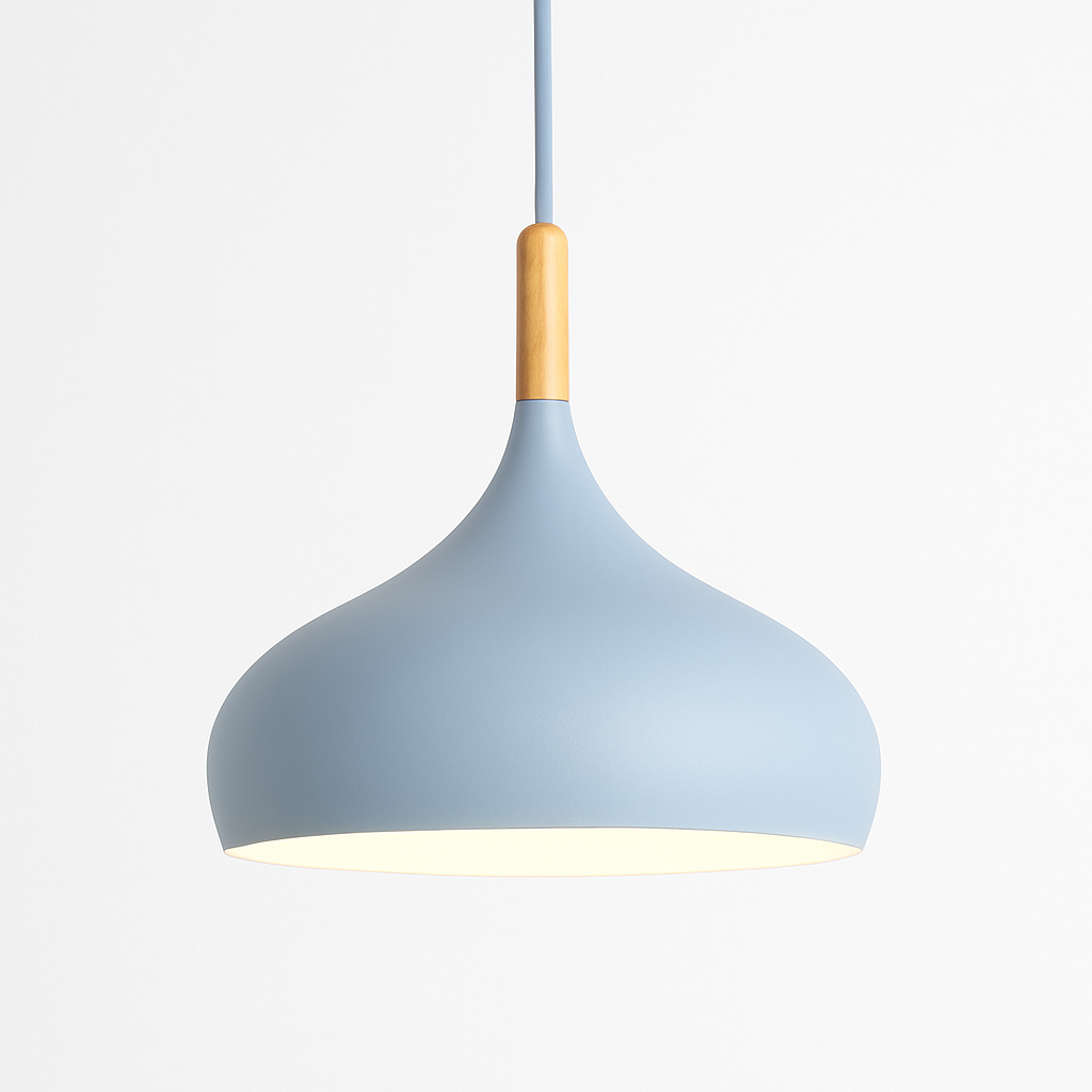 Velrion | Nordisk metal- og træ LED pendel loftslampe