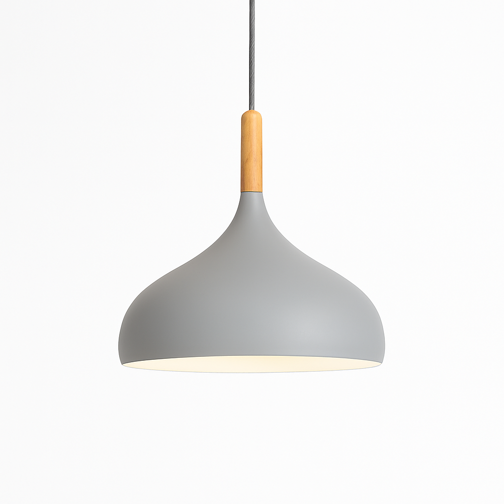 Velrion | Nordisk metal- og træ LED pendel loftslampe
