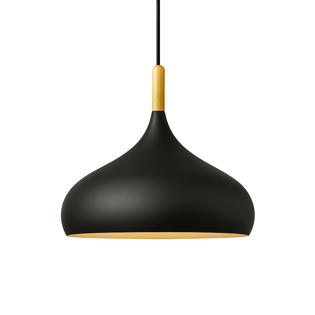 Velrion | Nordisk metal- og træ LED pendel loftslampe