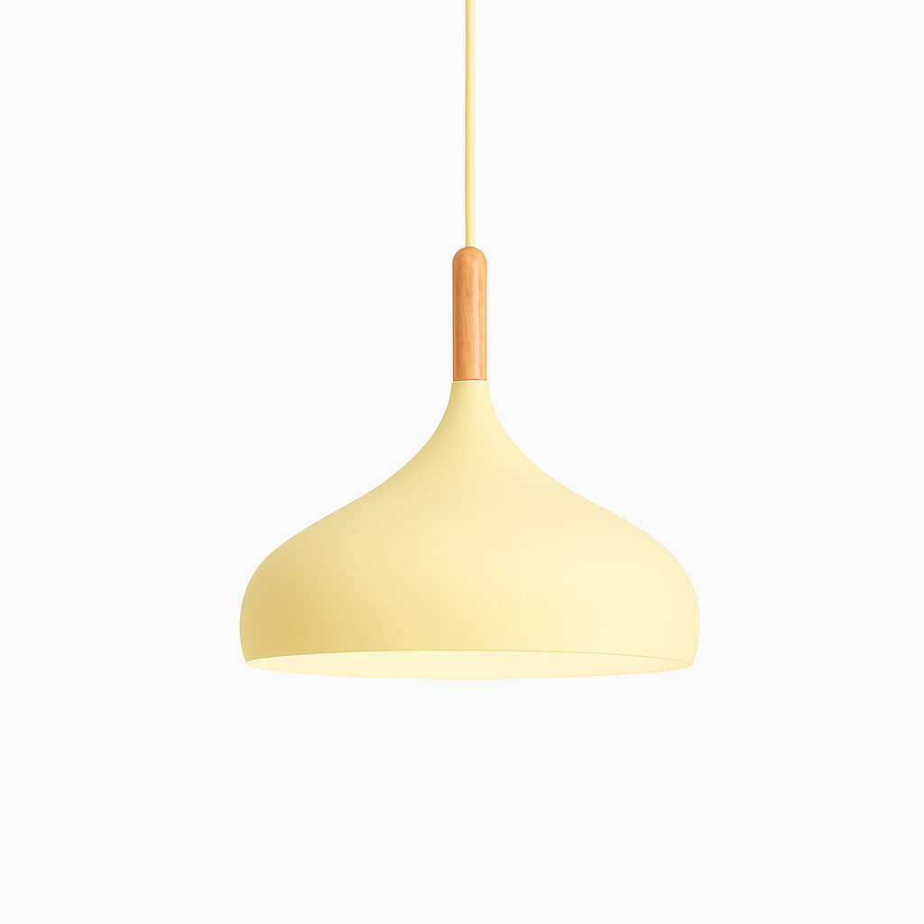 Velrion | Nordisk metal- og træ LED pendel loftslampe
