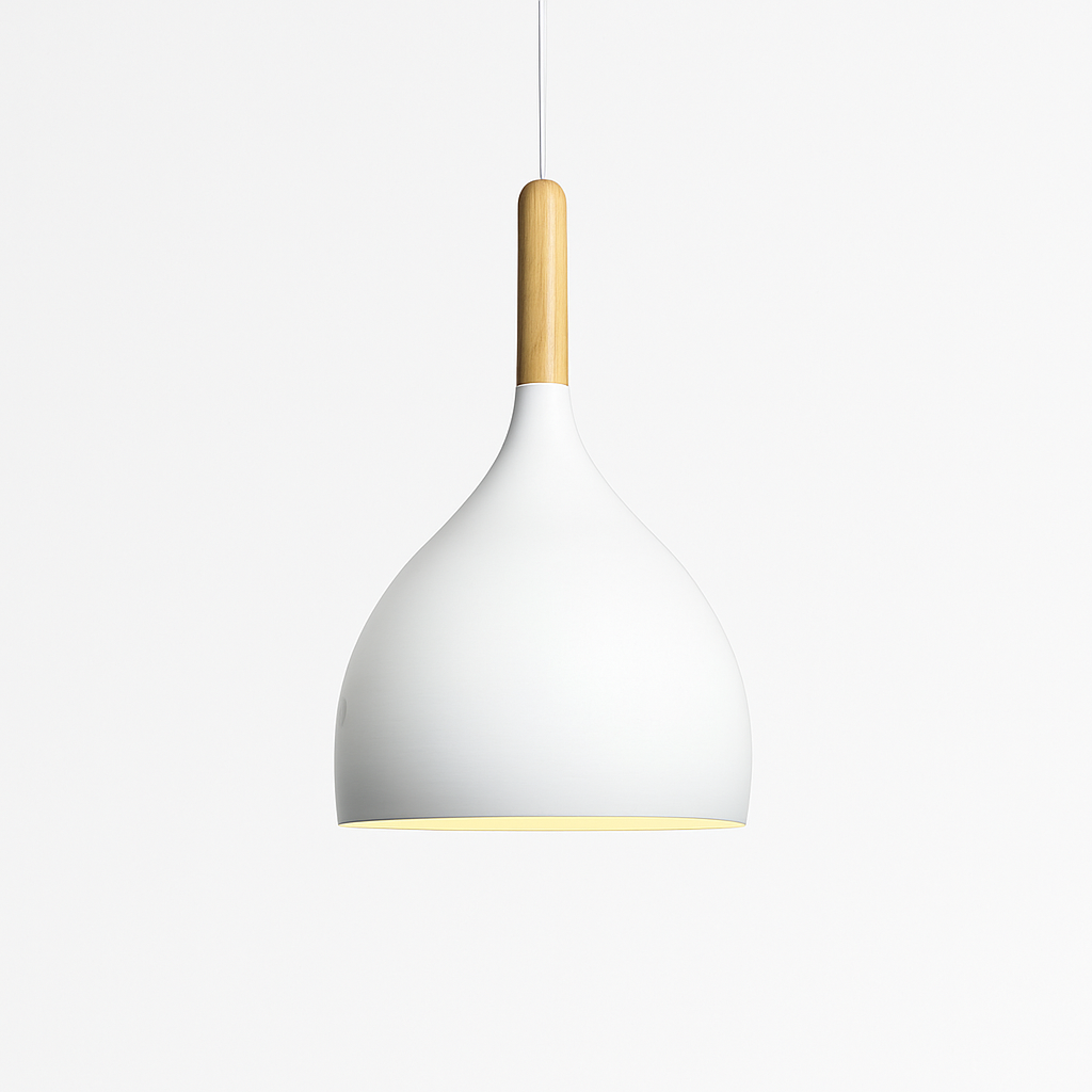 Velrion | Nordisk metal- og træ LED pendel loftslampe