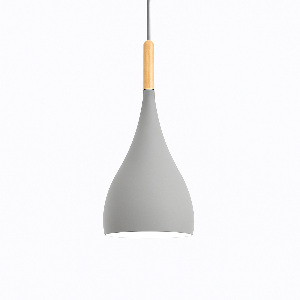 Velrion | Nordisk metal- og træ LED pendel loftslampe