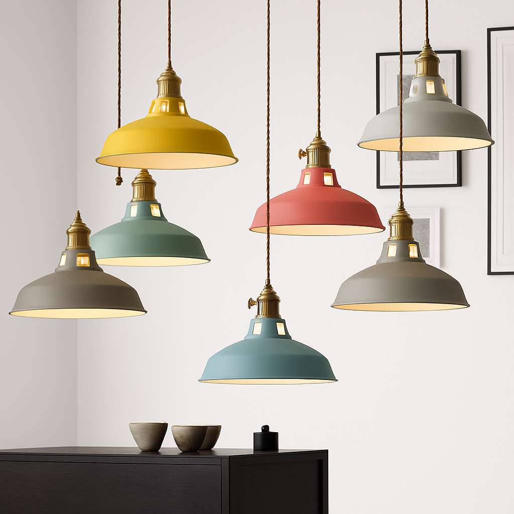 Zyreli | Moderne loftmetal LED pendellampe