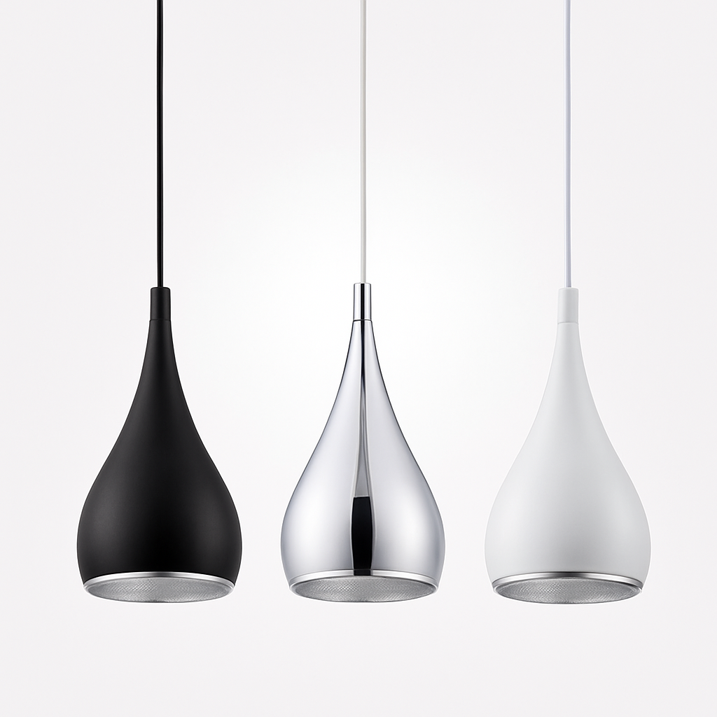 Quorven | Moderne skulptureret håndformet pendel loftlampe