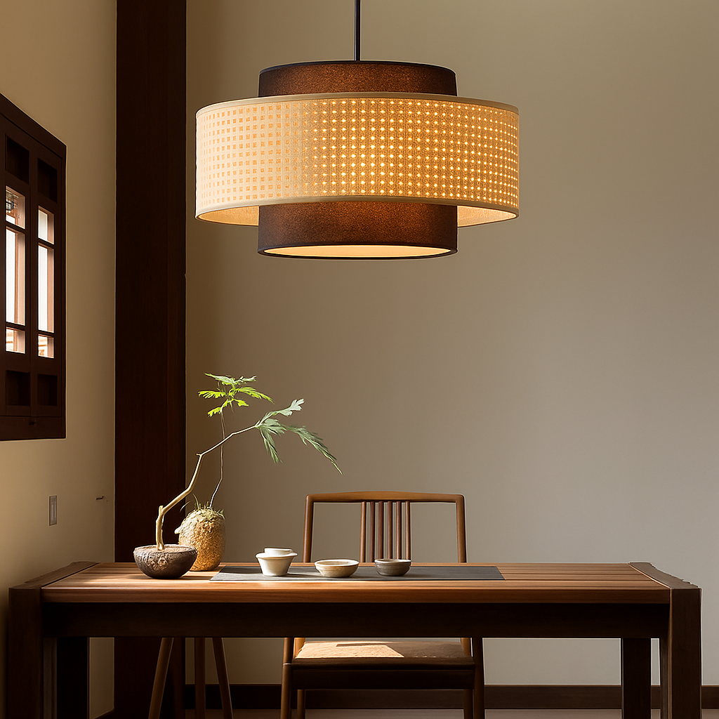 Belphira | Retro kuppelformet rattan kurvependel
