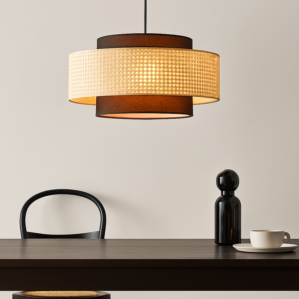 Belphira | Retro kuppelformet rattan kurvependel
