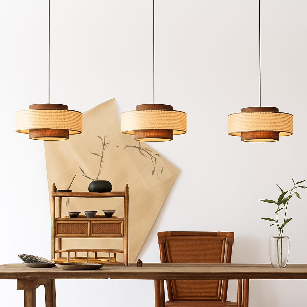 Belphira | Retro kuppelformet rattan kurvependel