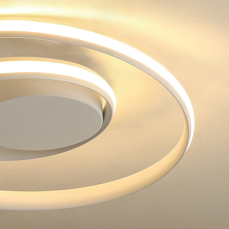 Spira | Slank minimalistisk spiralring flush mount loftslampe