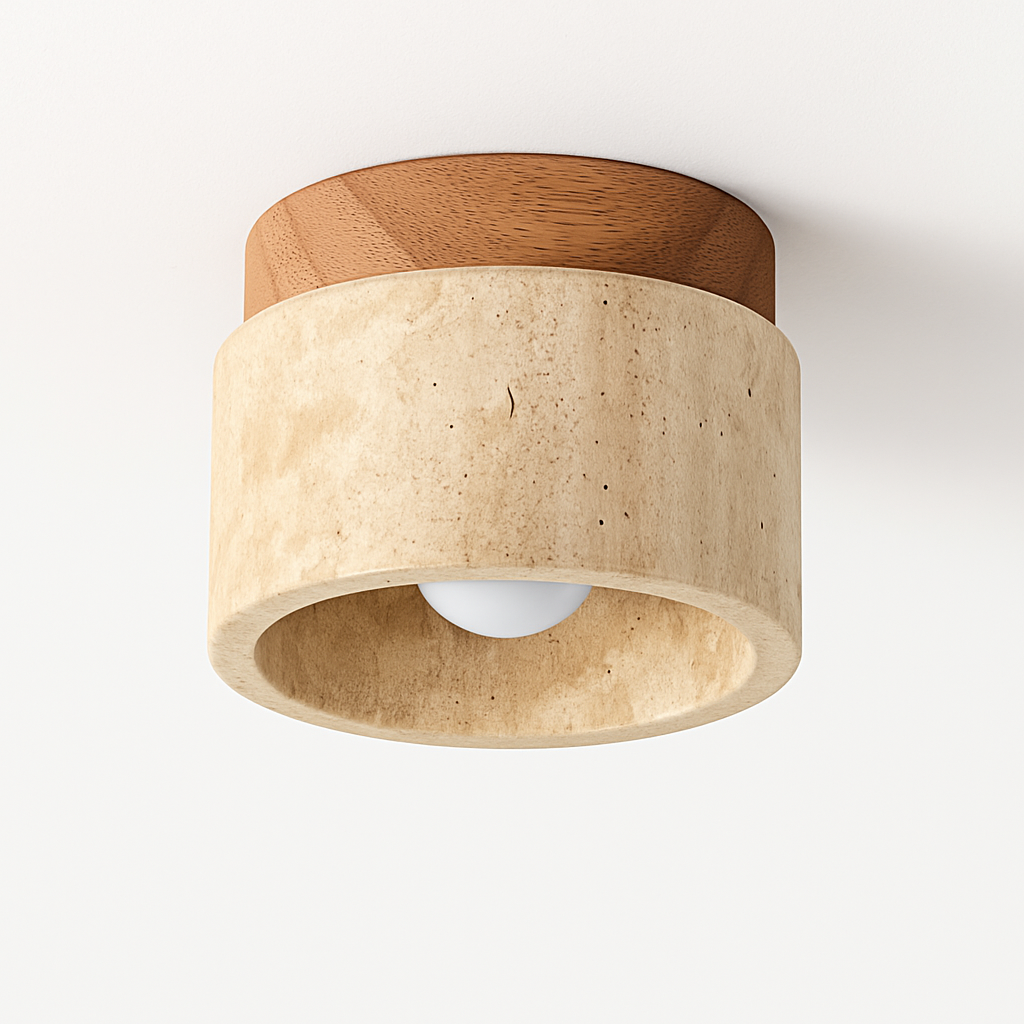 Marthique | Wabi Sabi travertin marmor loftlampe