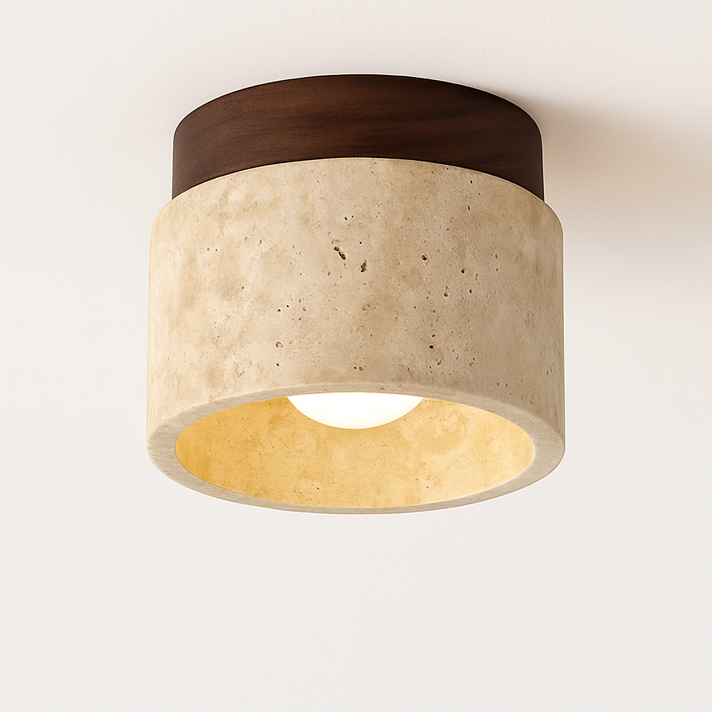 Marthique | Wabi Sabi travertin marmor loftlampe