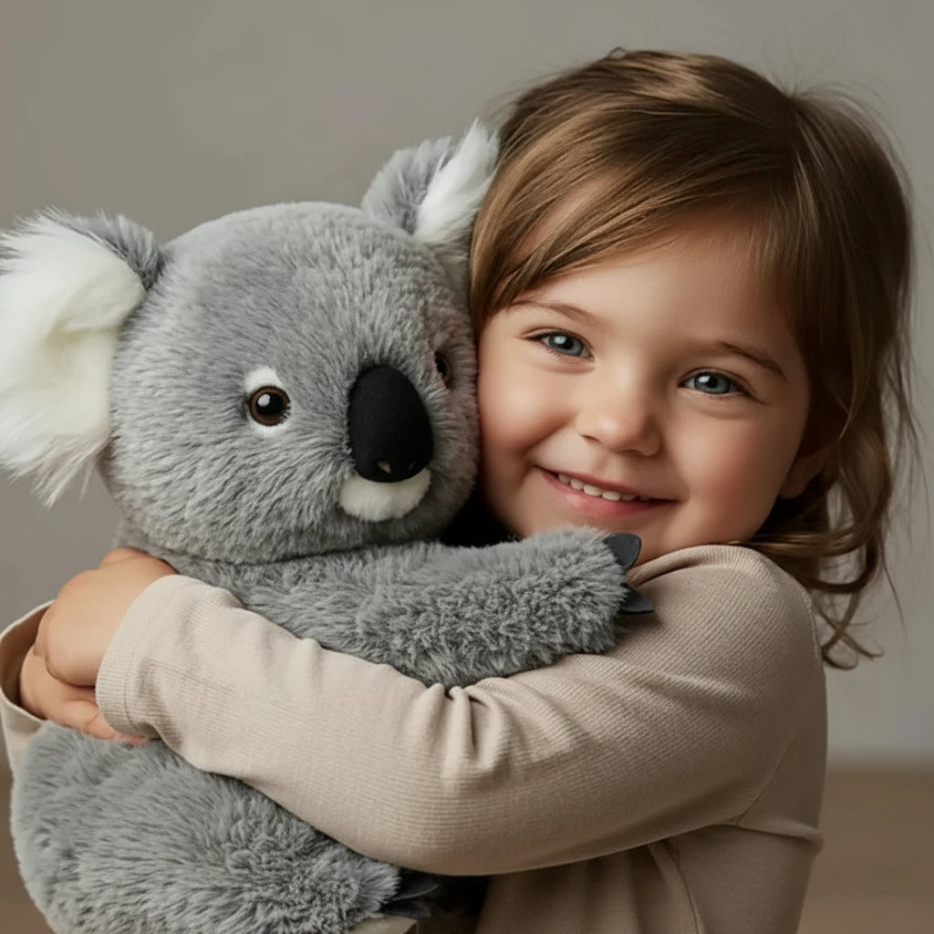Blød vægtet koala krammeven plysdyr legetøj  