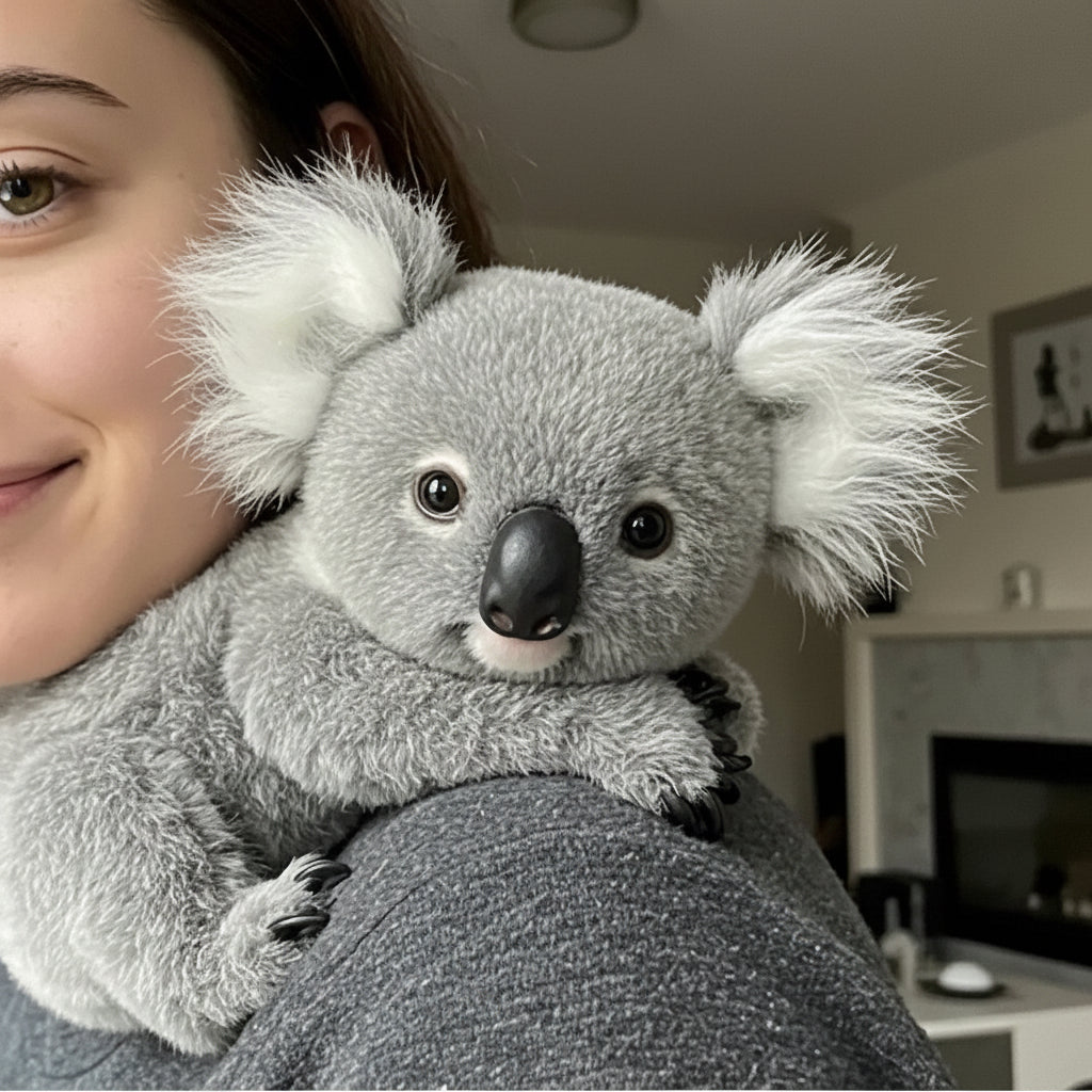 Blød vægtet koala krammeven plysdyr legetøj  